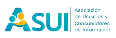 Logotipo asociación de consumidores y usuarios de información